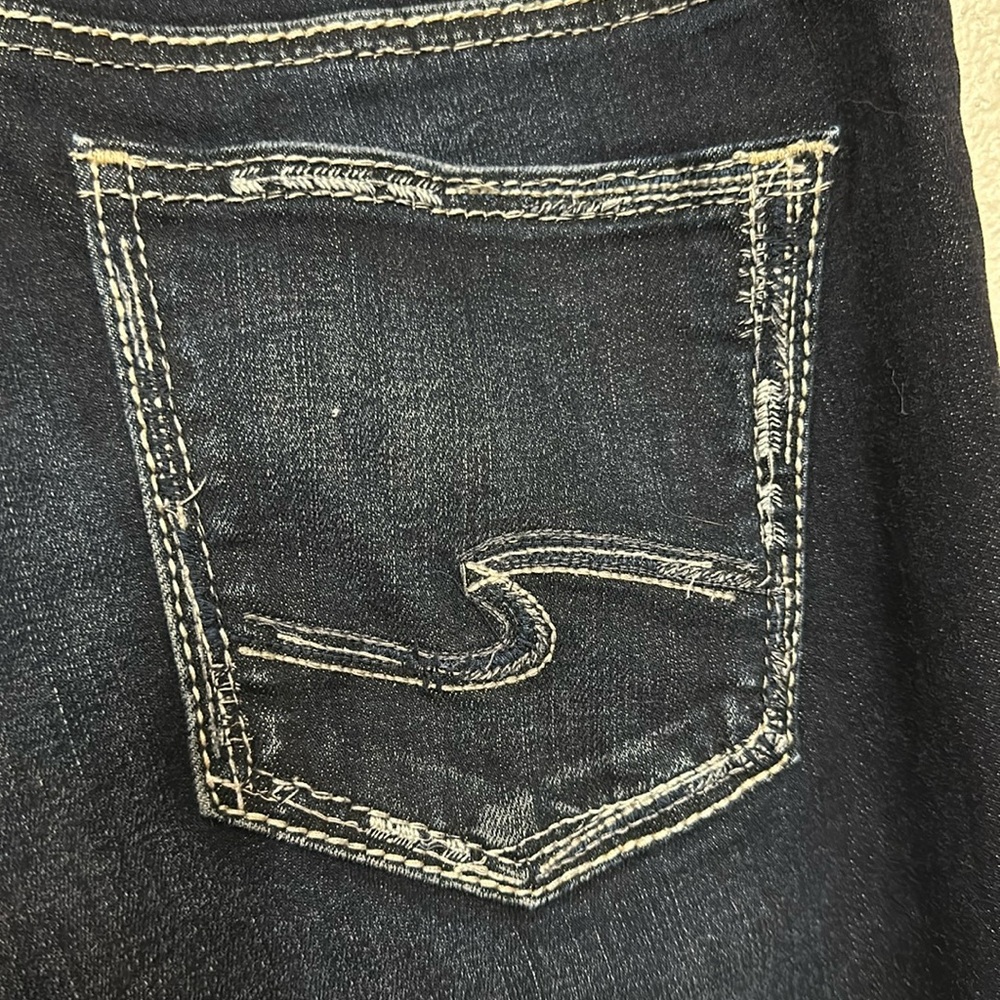 Silver Boyfriend Jeans
